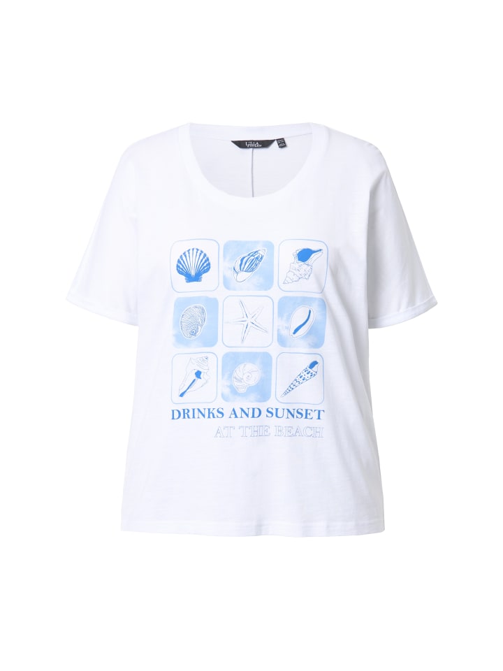 Футболка Ulla Popken, белый
Футболка Ulla Popken, белый