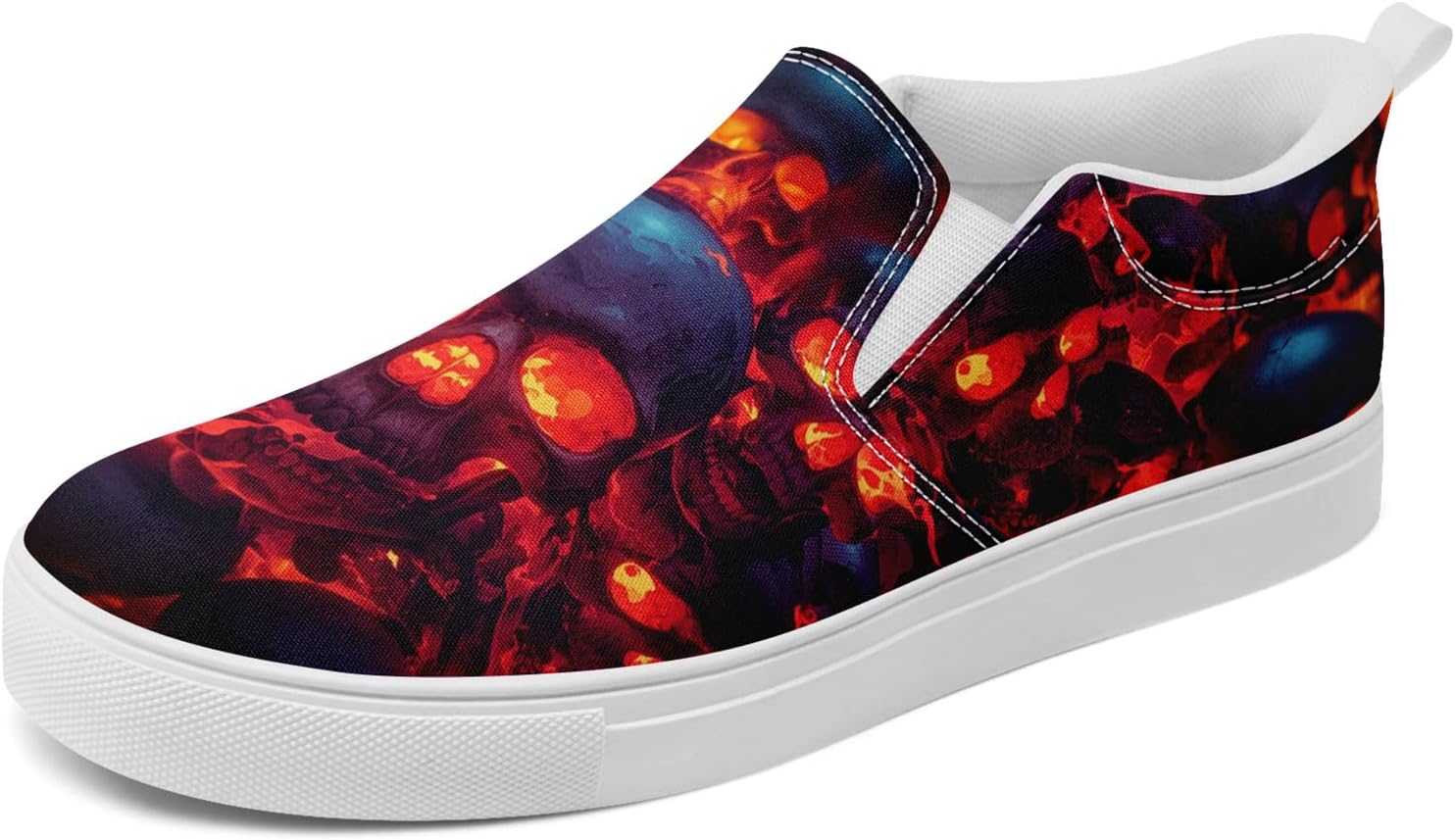 Женские готические кеды с черепом coolcustomize, слипоны, эластичный текстиль, повседневные лоферы, рок и панк, низкие кеды для ходьбы, мужские, Red-sapphire Blue-w
Женские готические кеды с черепом coolcustomize, слипоны, эластичный текстиль, повседневные лоферы, рок и панк, низкие кеды для ходьбы, мужские, Red-sapphire Blue-w