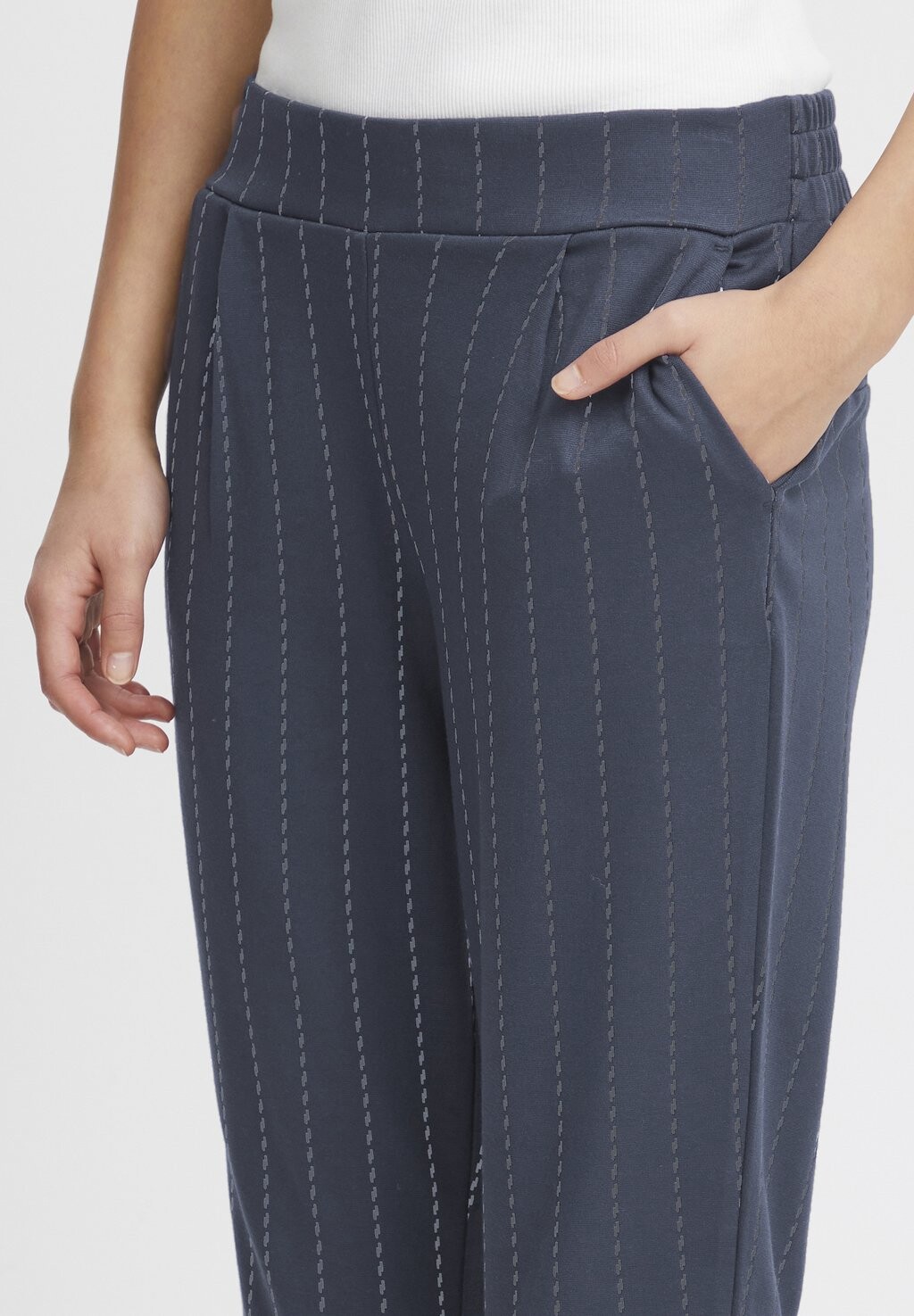 Брюки ICHI, темно-синий 
Брюки ICHI, темно-синий