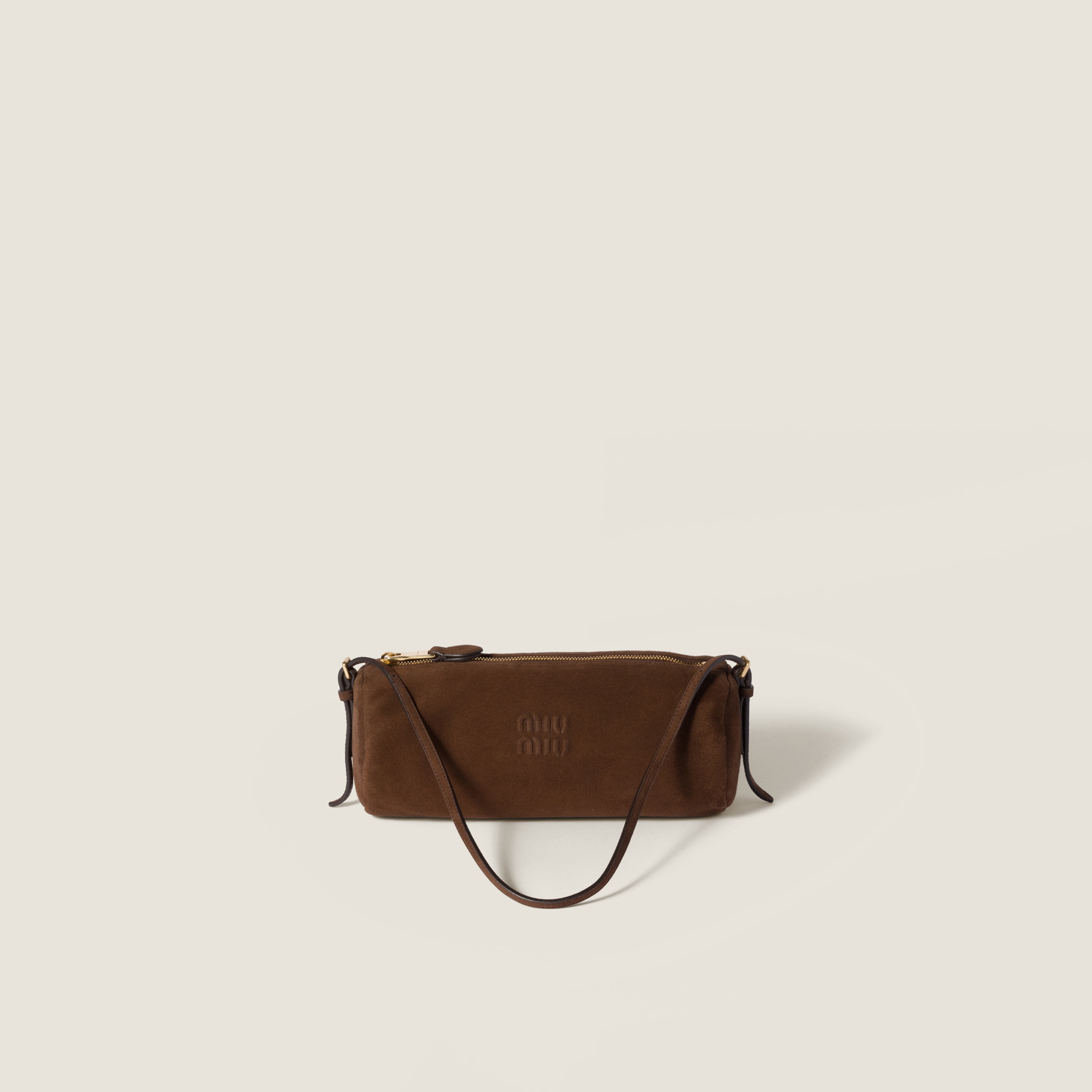 Замшевая сумочка MIU MIU, коричневый
Замшевая сумочка MIU MIU, коричневый