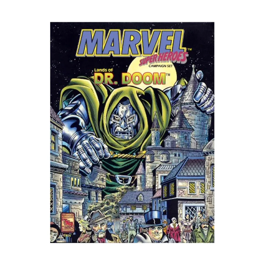 Бокс-сет Lands of Dr. Doom, Marvel Super Heroes (TSR)
Бокс-сет Lands of Dr. Doom, Marvel Super Heroes (TSR)