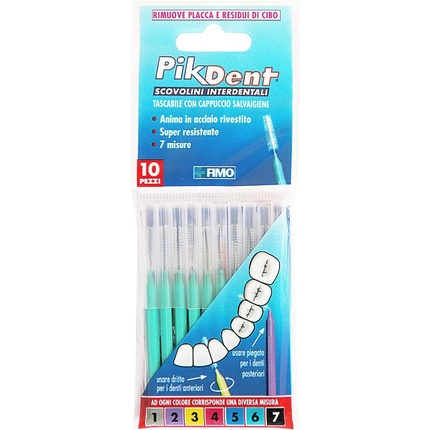 Зубные щетки Interdental с покрытием стального сердечника и щетиной Tynice Size 6 Green 1.0mm Tapered - Pack of 10
Зубные щетки Interdental с покрытием стального сердечника и щетиной Tynice Size 6 Green 1.0mm Tapered - Pack of 10