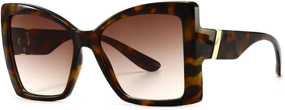 Роскошные солнцезащитные очки «кошачий глаз» в крупной оправе для женщин, модные винтажные популярные очки для путешествий, сексуальные женские очки с защитой от УФ-излучения UV400 HHZZYVY, Leopard Tea
Роскошные солнцезащитные очки «кошачий глаз» в крупной оправе для женщин, модные винтажные популярные очки для путешествий, сексуальные женские очки с защитой от УФ-излучения UV400 HHZZYVY, Leopard Tea