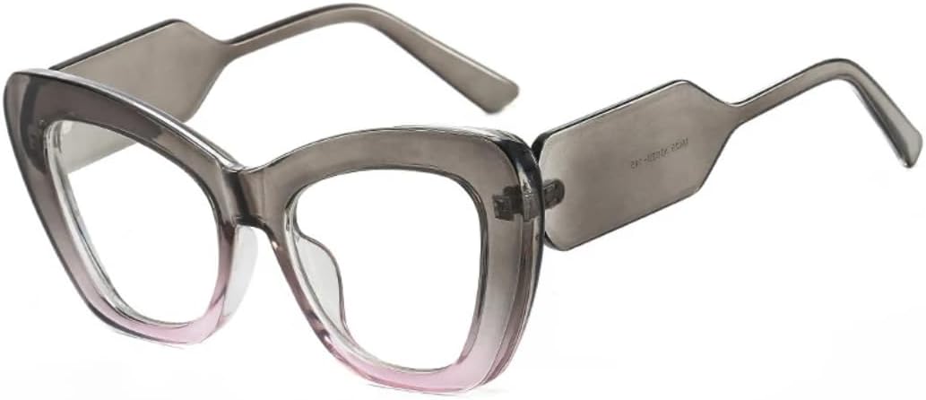 Популярные модные солнцезащитные очки «кошачий глаз» большого размера для женщин, контрастные цветовые оттенки, защита от УФ-излучения UV400, для мужчин, градиентные очки-гелевые очки UUPTTPL, Grey Pink Clear
Популярные модные солнцезащитные очки «кошачий глаз» большого размера для женщин, контрастные цветовые оттенки, защита от УФ-излучения UV400, для мужчин, градиентные очки-гелевые очки UUPTTPL, Grey Pink Clear