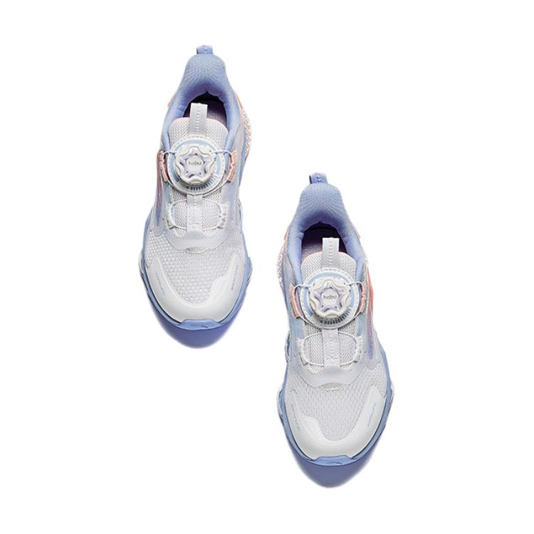 Скользоустойчивые амортизирующие поддерживающие низкие детские беговые кроссовки белый синий розовый Antakids Anta White/Pool Blue/Meat Pink-2
Скользоустойчивые амортизирующие поддерживающие низкие детские беговые кроссовки белый синий розовый Antakids Anta White/Pool Blue/Meat Pink-2