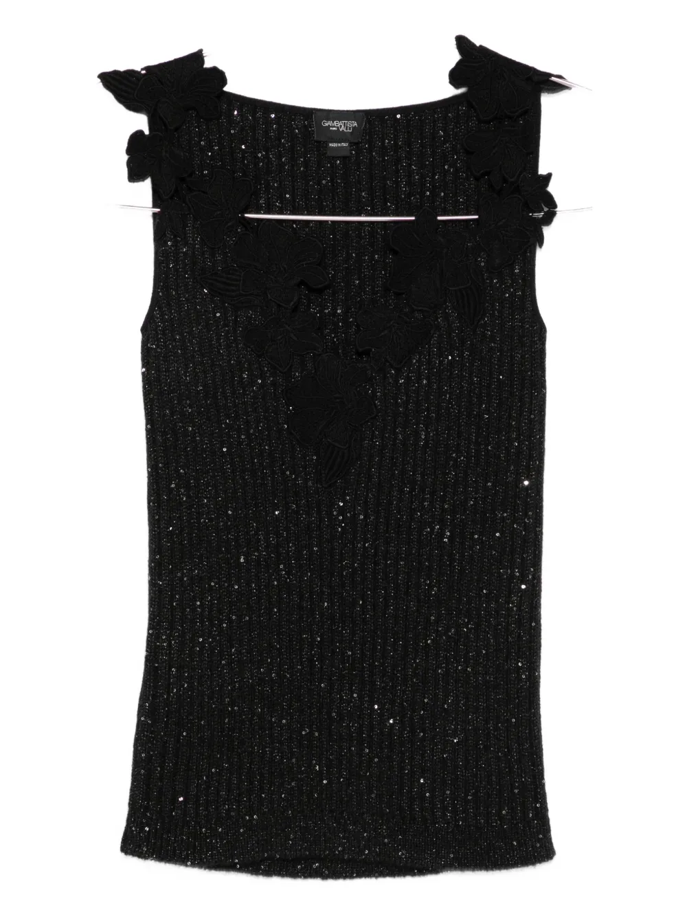 Декорированный топ Giambattista Valli, черный
Декорированный топ Giambattista Valli, черный