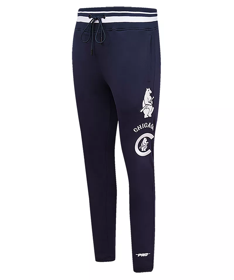 Мужские флисовые спортивные штаны в стиле ретро Pro Standard Chicago Cubs, темно-синий
Мужские флисовые спортивные штаны в стиле ретро Pro Standard Chicago Cubs, темно-синий