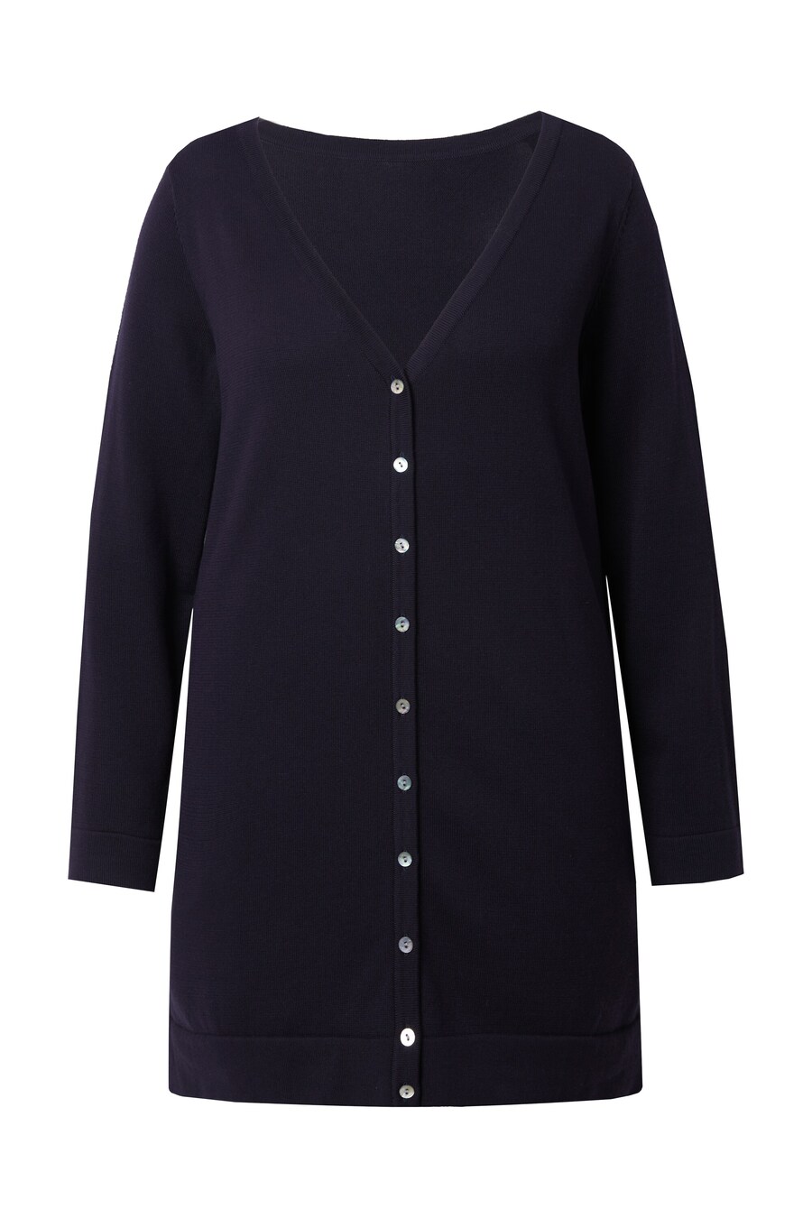 Вязаный кардиган Ulla Popken, черный
Вязаный кардиган Ulla Popken, черный