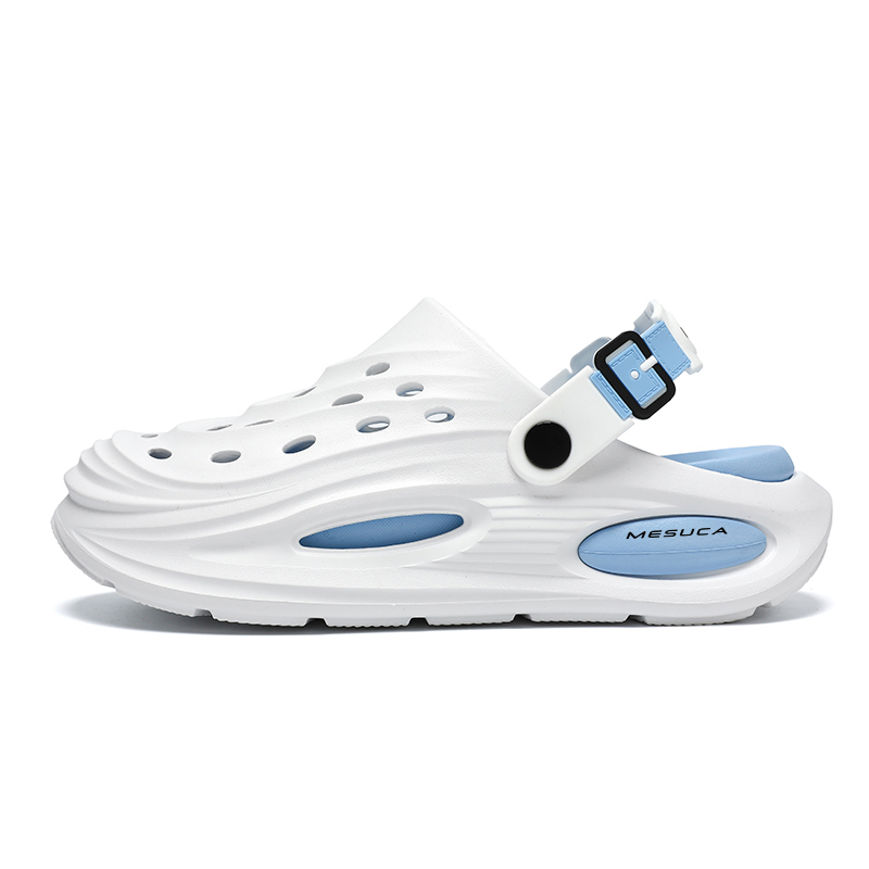 MESUCA Речные треккинговые садовые сабо с закрытым носком мужские бело-голубые, цвет White Blue
MESUCA Речные треккинговые садовые сабо с закрытым носком мужские бело-голубые, цвет White Blue