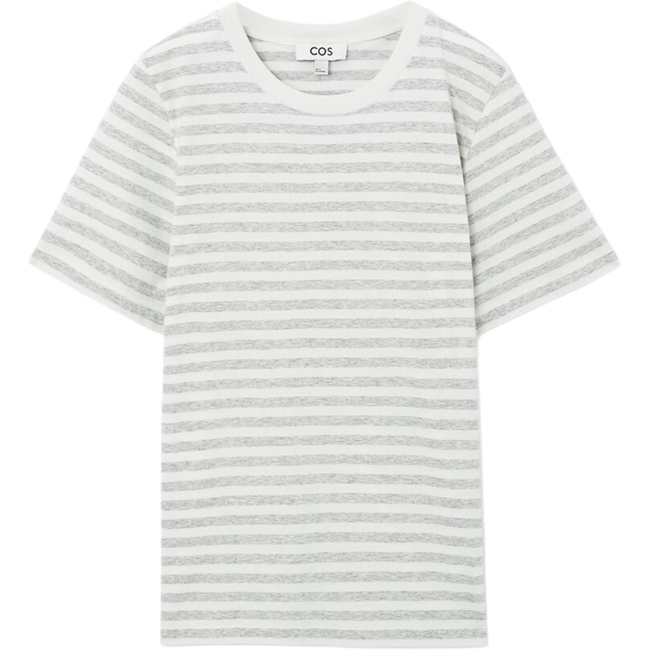 Футболка женская бело-серая COS
Футболка женская бело-серая COS