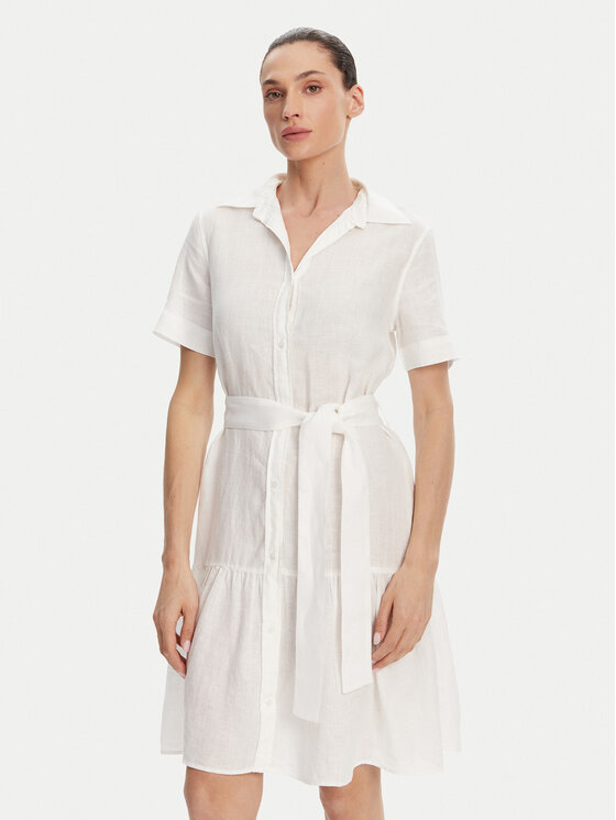 Платье-Рубашка стандартный крой 4503434 Gant, белый
Платье-Рубашка стандартный крой 4503434 Gant, белый