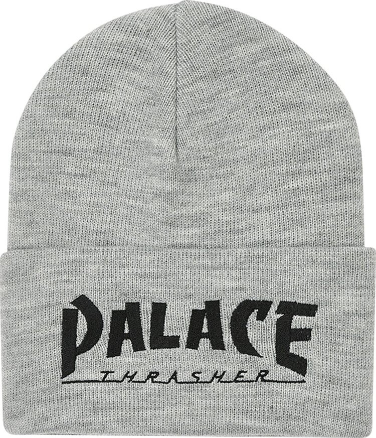 Шапка Palace x Thrasher 'Grey Marl', серый
Шапка Palace x Thrasher 'Grey Marl', серый