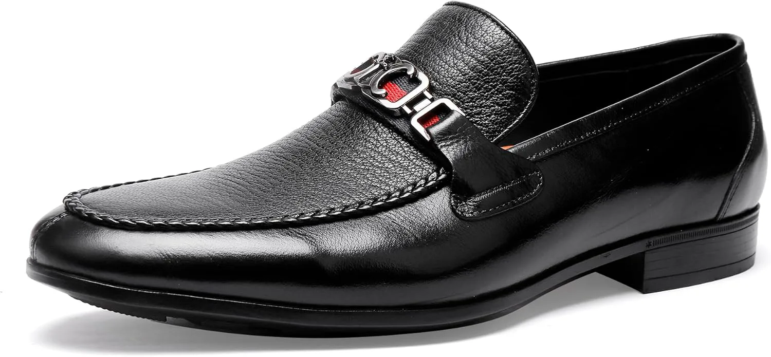 Классические мужские пенни-лоферы, кожаные формальные туфли-лоферы на удобной застежке Mokolife, черный
Классические мужские пенни-лоферы, кожаные формальные туфли-лоферы на удобной застежке Mokolife, черный