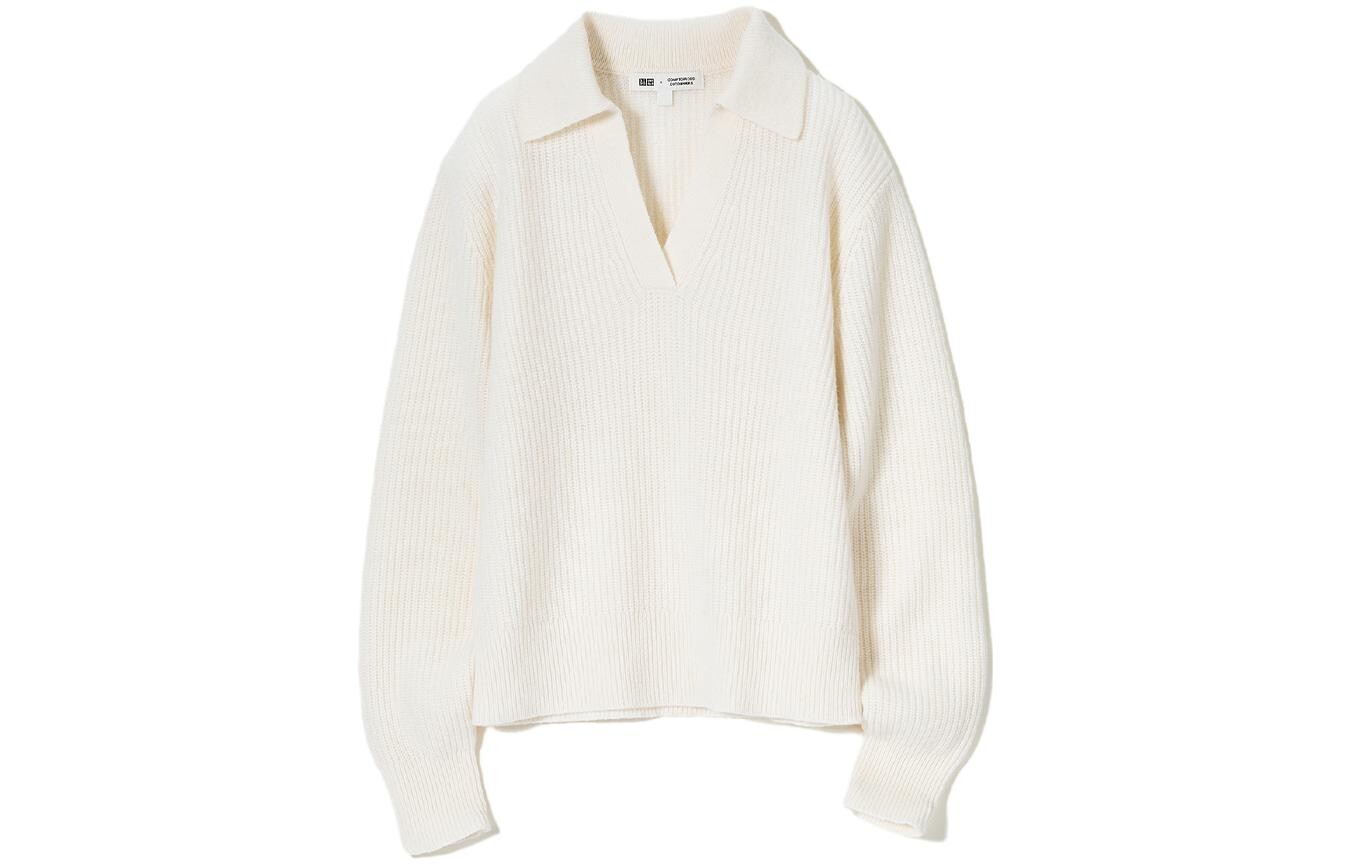 Женская рубашка поло X CDC Co-brand, молочно-белая Uniqlo
Женская рубашка поло X CDC Co-brand, молочно-белая Uniqlo