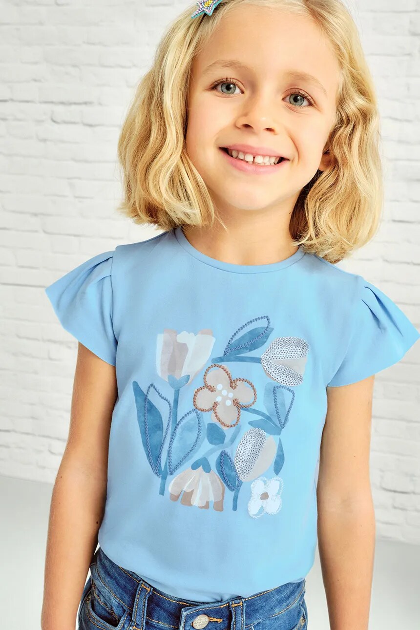 Детская футболка Mayoral, синий
Детская футболка Mayoral, синий