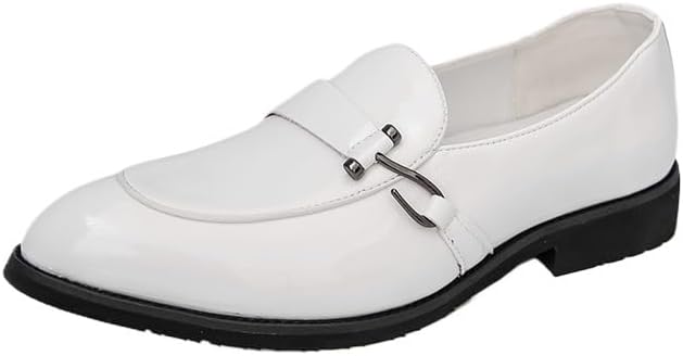 Мужские классические кожаные лоферы Zestrelax, деловые мокасины, без шнурков, повседневные, удобные, для вечеринок и свадеб, белый
Мужские классические кожаные лоферы Zestrelax, деловые мокасины, без шнурков, повседневные, удобные, для вечеринок и свадеб, белый