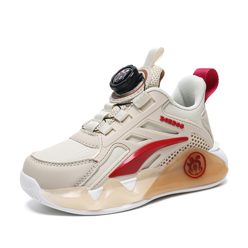 Нескользящие износостойкие низкие детские кроссовки для повседневной носки BOBDOG, бежевый/красный
Нескользящие износостойкие низкие детские кроссовки для повседневной носки BOBDOG, бежевый/красный