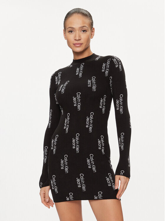 Платье на каждый день приталенного кроя Calvin Klein, черный
Платье на каждый день приталенного кроя Calvin Klein, черный