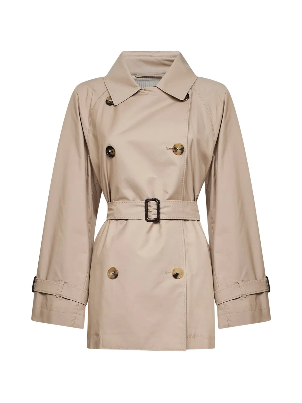Двубортный тренч с поясом Calle Max Mara, бежевый
Двубортный тренч с поясом Calle Max Mara, бежевый