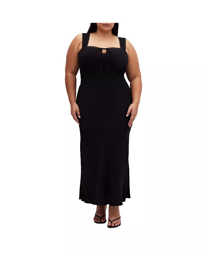 Платье макси Spring Love больших размеров CITY CHIC, черный
Платье макси Spring Love больших размеров CITY CHIC, черный
