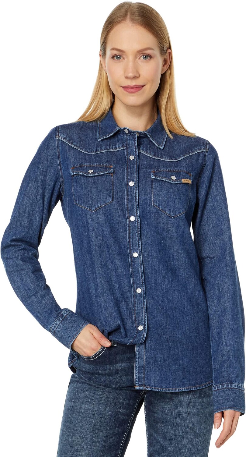 Джинсовая рубашка Farriday Ariat, цвет Bluelight 2
Джинсовая рубашка Farriday Ariat, цвет Bluelight 2