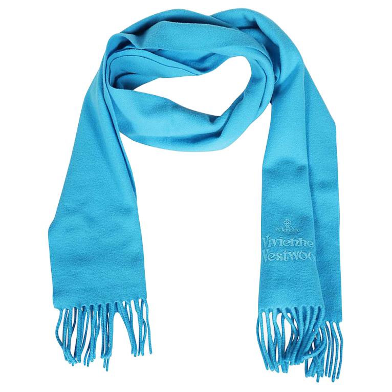 Шерстяной шарф Vivienne Westwood женский синий
Шерстяной шарф Vivienne Westwood женский синий