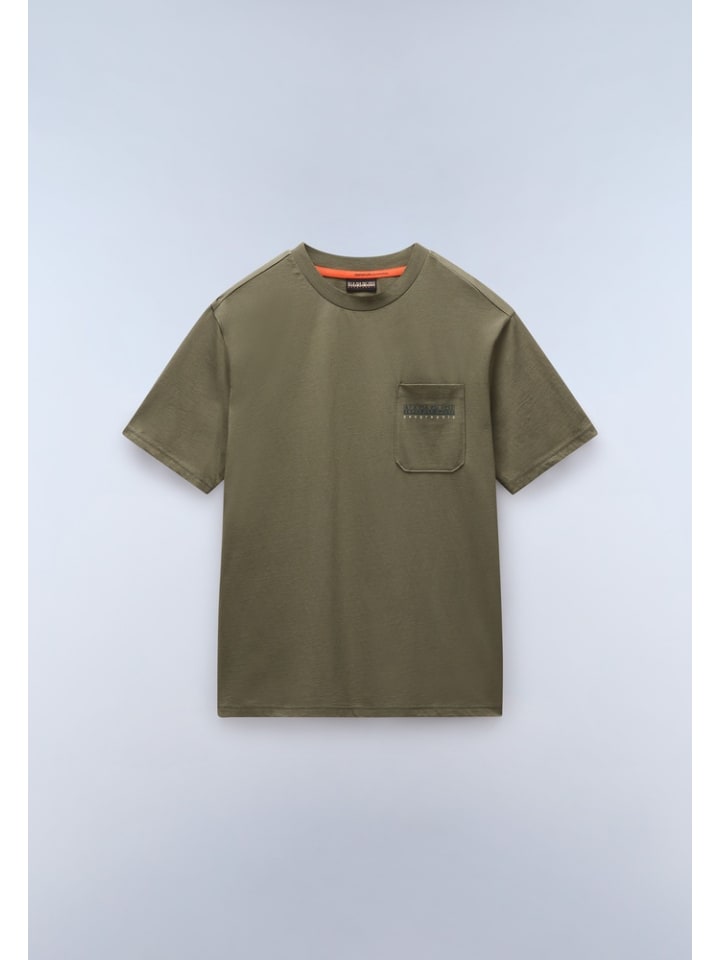 Футболка S-Fanes Ss зеленого цвета Napapijri
Футболка S-Fanes Ss зеленого цвета Napapijri