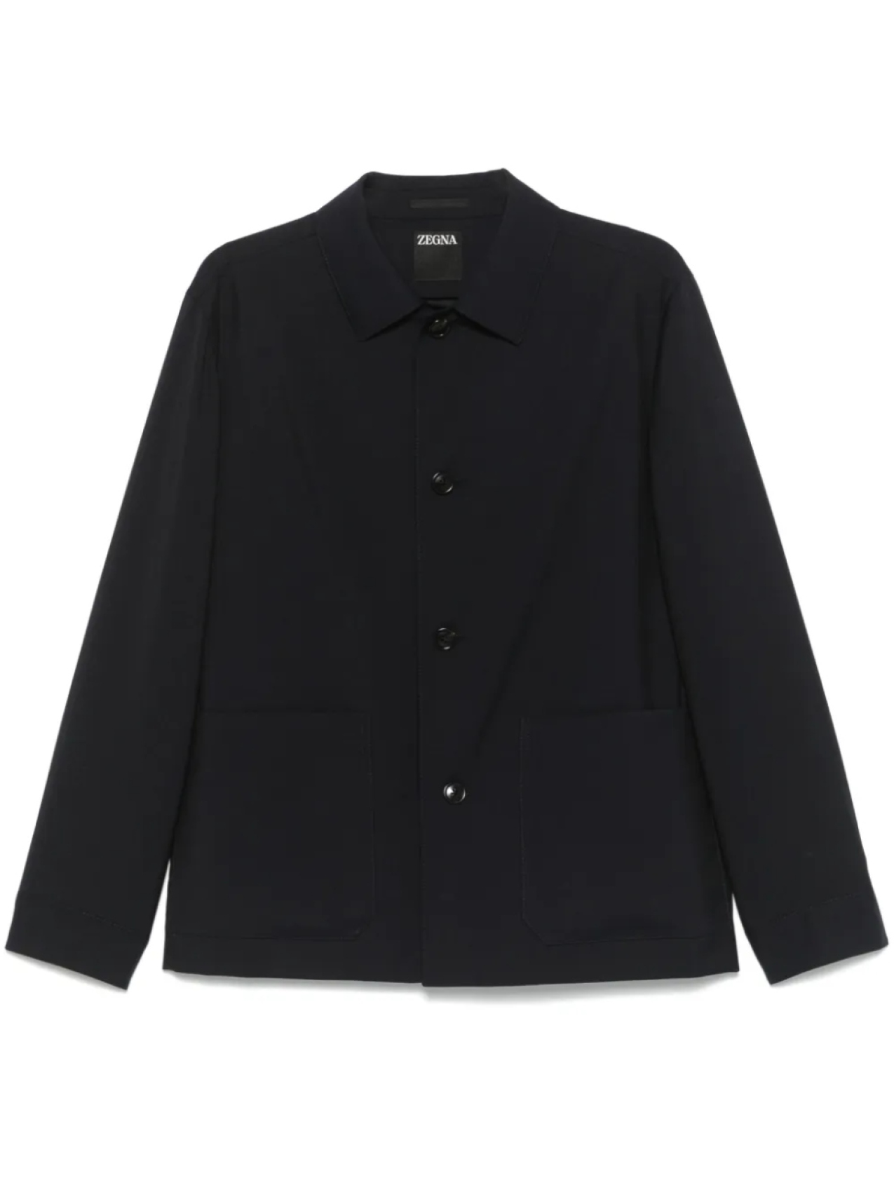 Zegna куртка-рубашка на пуговицах, синий
Zegna куртка-рубашка на пуговицах, синий