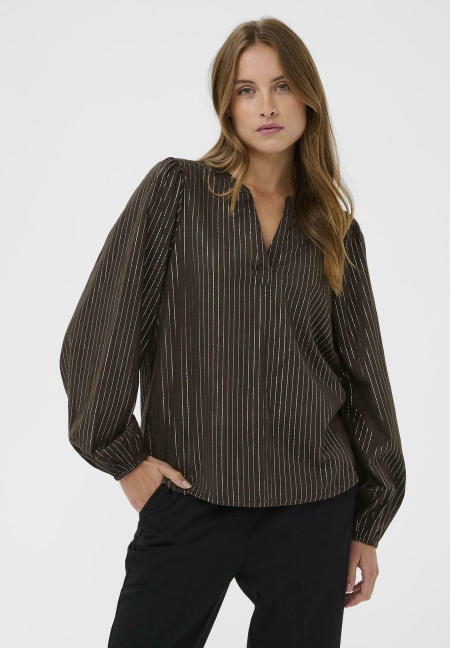Блуза Kaffe KAluise Blouse, Black Coffee/Black
Блуза Kaffe KAluise Blouse, Black Coffee/Black