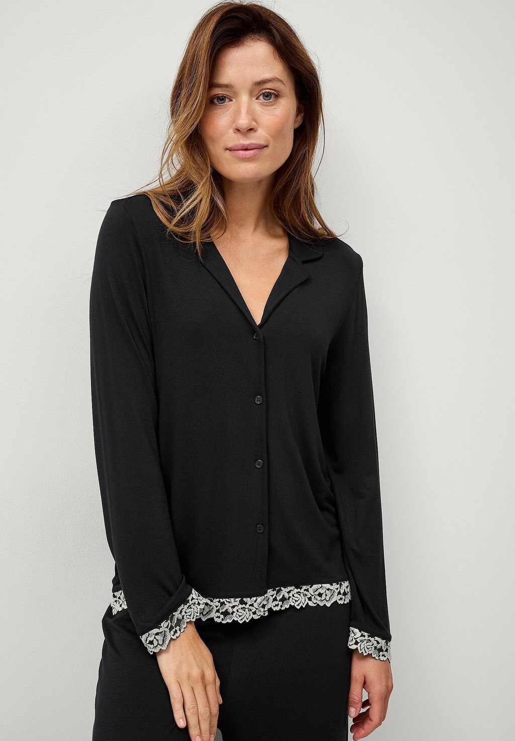 Пижамный комплект SET Ellos Collection, черный
Пижамный комплект SET Ellos Collection, черный