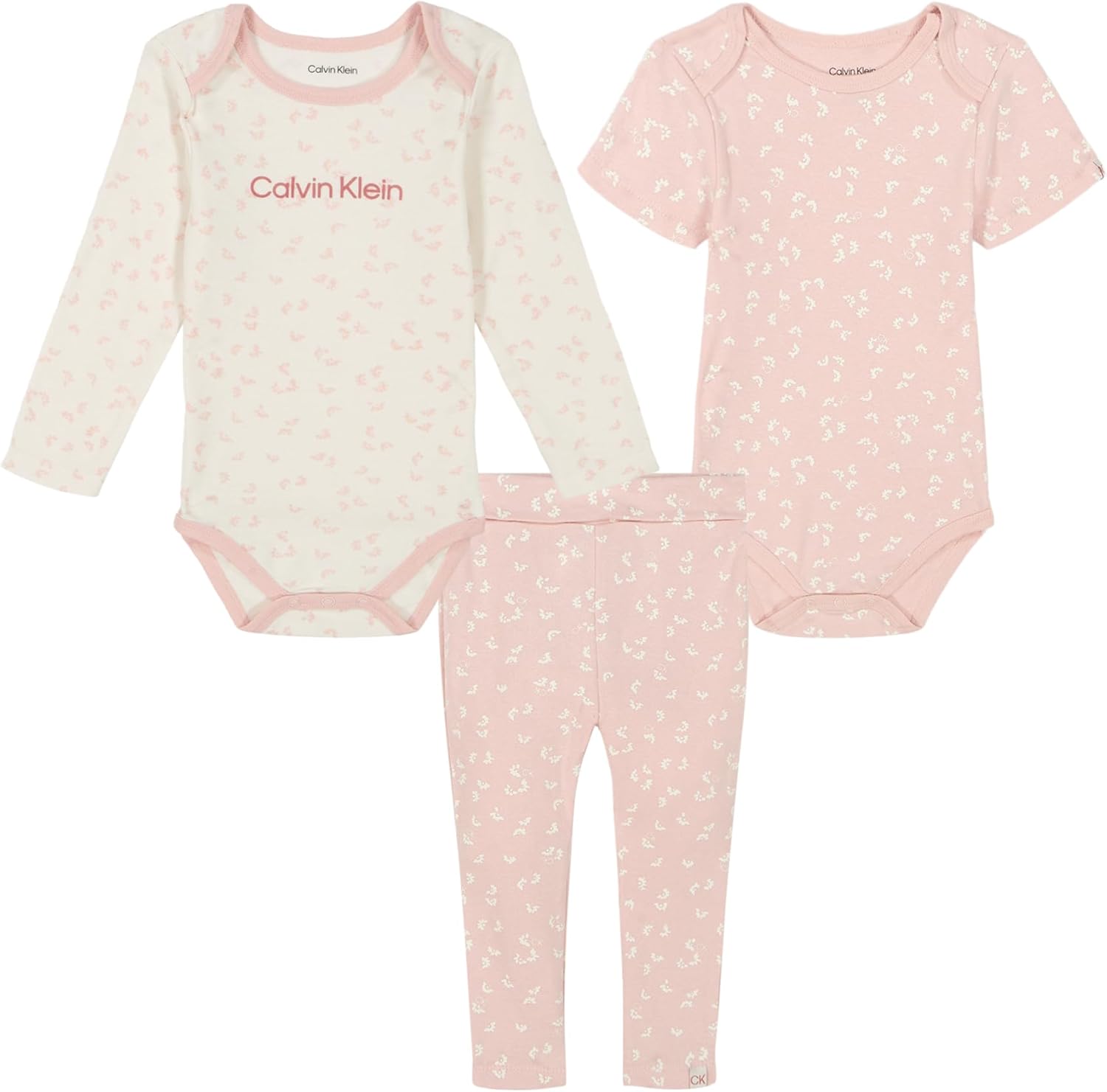Комплект из 3 штанишек-брюк Calvin Klein для девочек, Rose Smoke/Antique White
Комплект из 3 штанишек-брюк Calvin Klein для девочек, Rose Smoke/Antique White