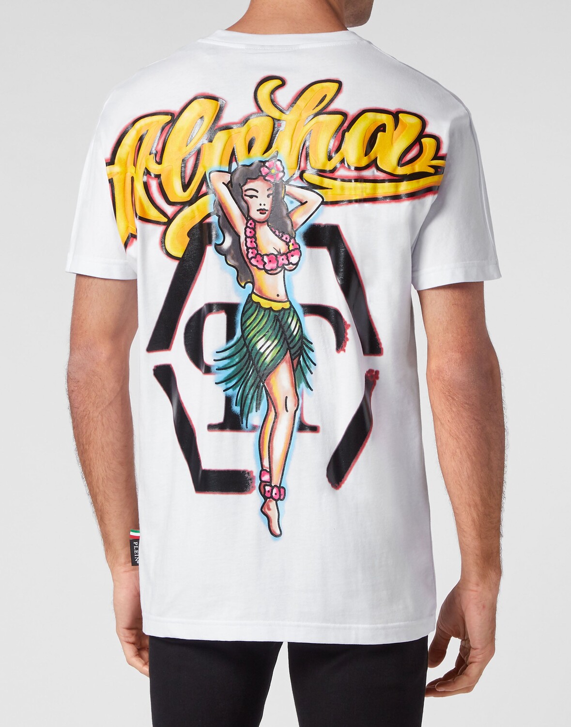 Футболка с круглым вырезом SS Гавайи Philipp Plein, белый
Футболка с круглым вырезом SS Гавайи Philipp Plein, белый