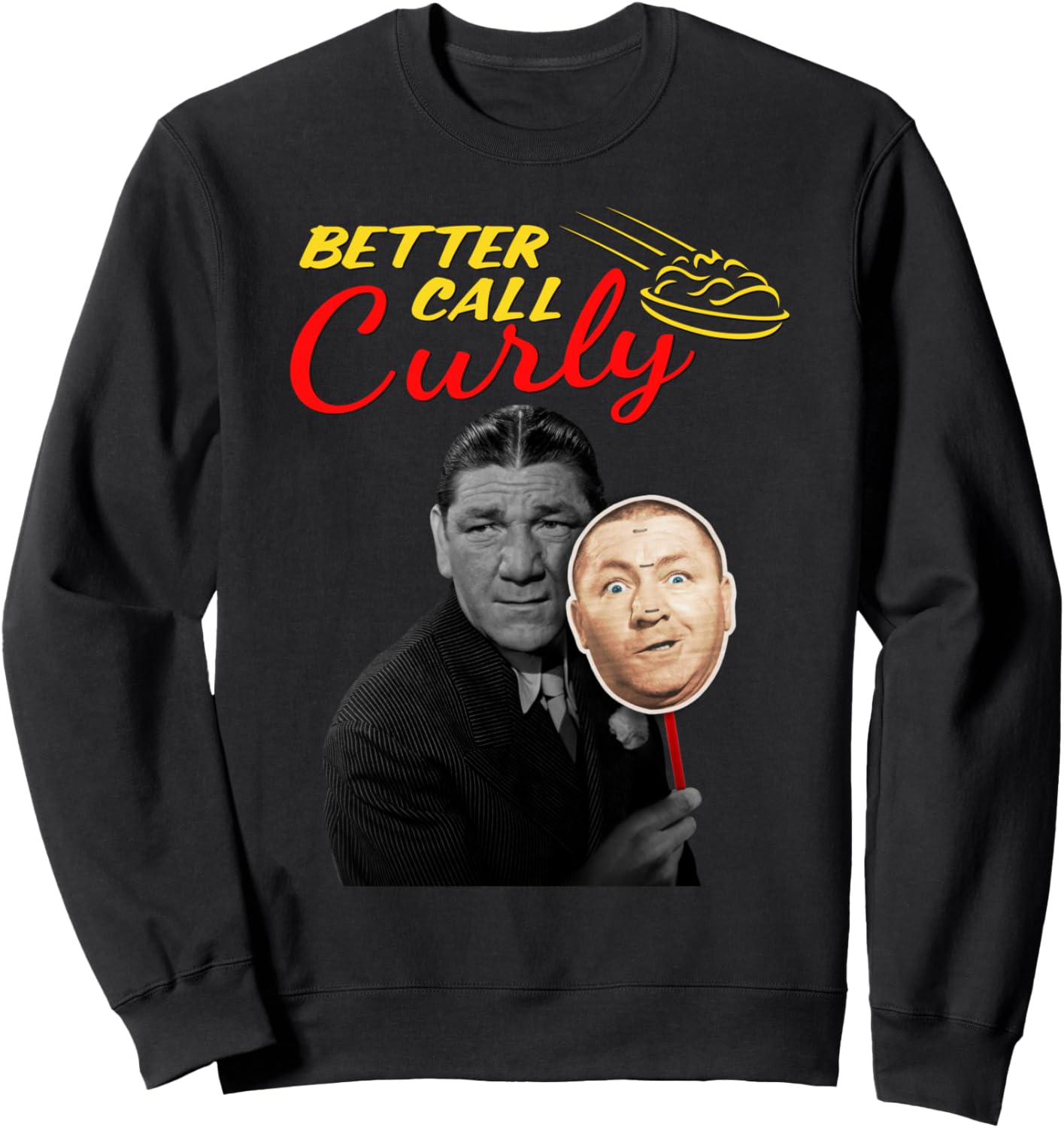 Толстовка с кудрявыми волосами Три балбеса, лучше позвоните Tts, черный
Толстовка с кудрявыми волосами Три балбеса, лучше позвоните Tts, черный