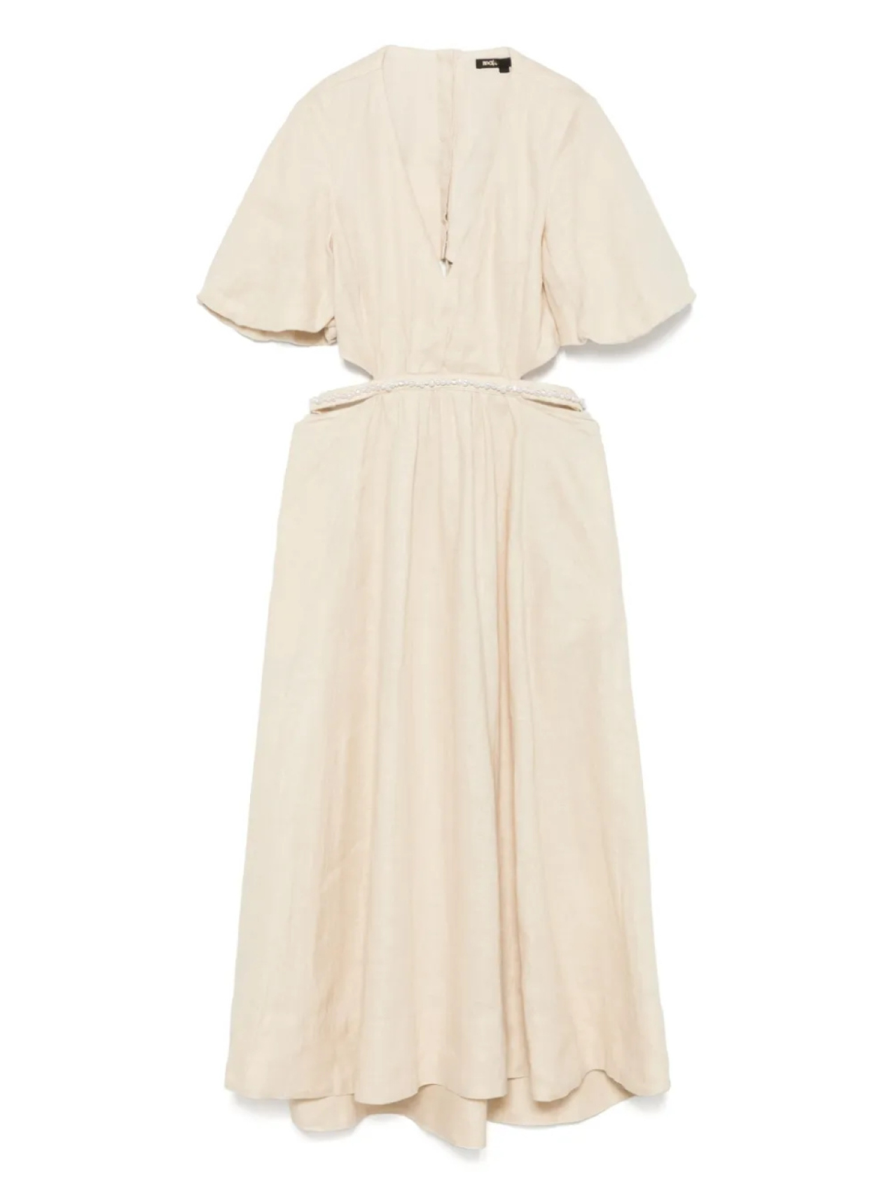 Maje платье миди с искусственным жемчугом, нейтральный
Maje платье миди с искусственным жемчугом, нейтральный