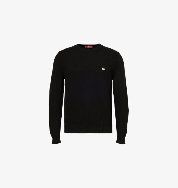 Джемпер из шерсти и кашемира с вышитым логотипом и круглым вырезом Gucci, черный
Джемпер из шерсти и кашемира с вышитым логотипом и круглым вырезом Gucci, черный
