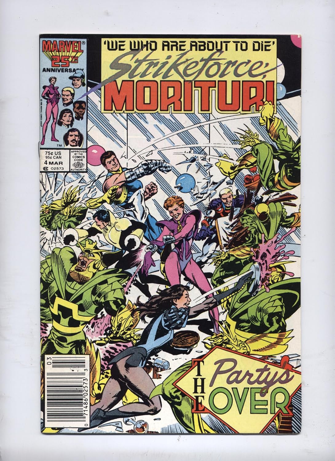 Strikeforce: Morituri #4 (Marvel Comics)
Strikeforce: Morituri #4 (Marvel Comics)