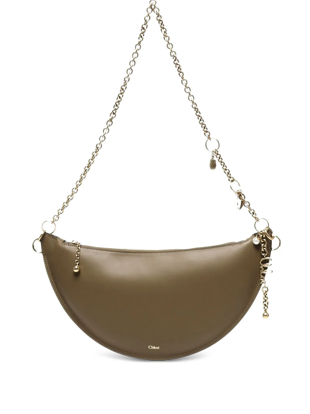 Сумка через плечо с полумесяцем на цепочке CHLOÉ, зеленый
Сумка через плечо с полумесяцем на цепочке CHLOÉ, зеленый