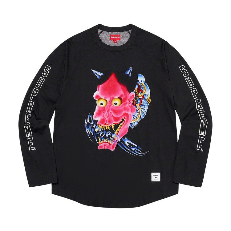Топ Supreme Demon Raglan Long-Sleeve Top, Black
Топ Supreme Demon Raglan Long-Sleeve Top, Black