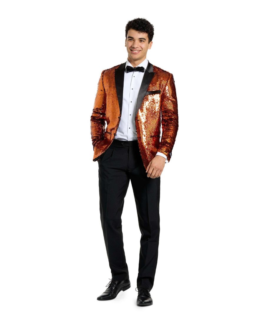 Мужской рождественский смокинг - бархатный праздничный костюм - приталенный крой - включает пиджак, брюки и галстук-бабочку OppoSuits, Gold
Мужской рождественский смокинг - бархатный праздничный костюм - приталенный крой - включает пиджак, брюки и галстук-бабочку OppoSuits, Gold