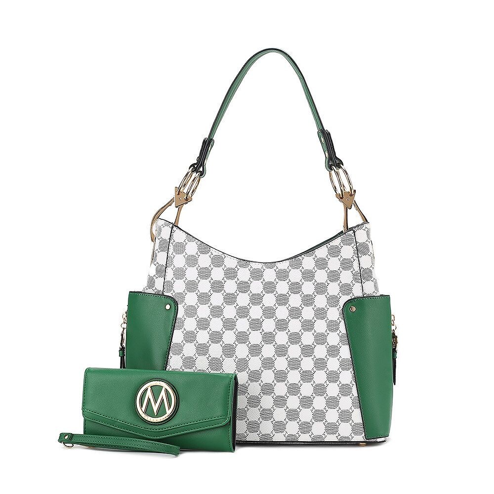 Сумка на плечо MKF Collection Penelope с круглым принтом и бумажник в тон ведьмы от Mia K — 2 предмета, зеленый
Сумка на плечо MKF Collection Penelope с круглым принтом и бумажник в тон ведьмы от Mia K — 2 предмета, зеленый