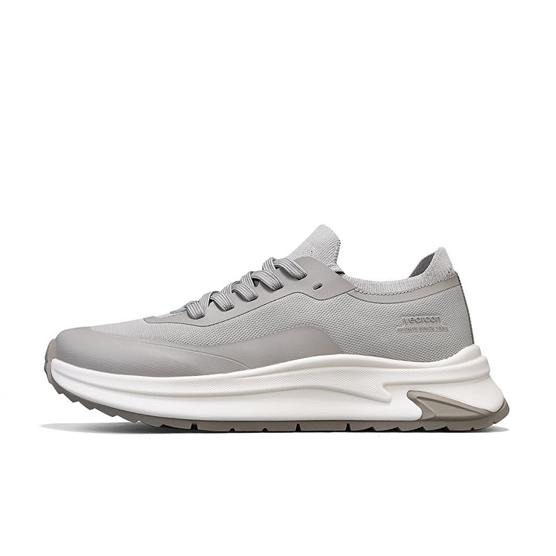 YEARCON Серые мужские низкие повседневные ботинки для увеличения роста, цвет Gray 
YEARCON Серые мужские низкие повседневные ботинки для увеличения роста, цвет Gray