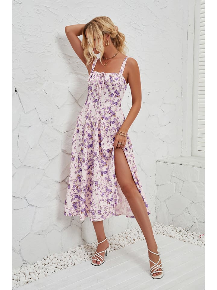 Длинное платье Tazga, белый/фиолетовый
Длинное платье Tazga, белый/фиолетовый