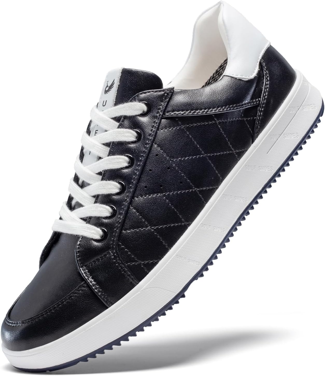 Мужские гольф-туфли профессиональные без шипов кожаные кроссовки низкие легкие удобные шнуровка прогулочные туфли для мужчин U.Ofeiy, черный
Мужские гольф-туфли профессиональные без шипов кожаные кроссовки низкие легкие удобные шнуровка прогулочные туфли для мужчин U.Ofeiy, черный