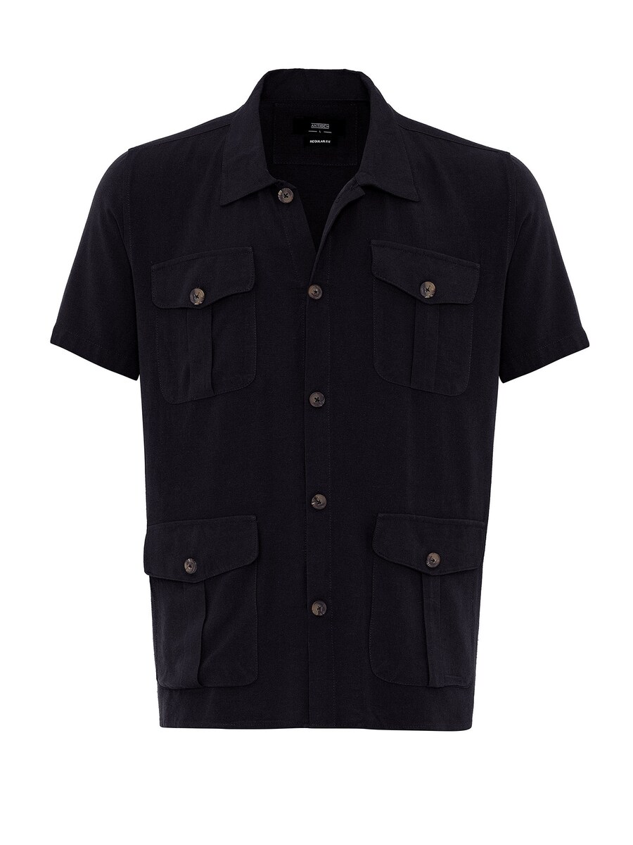 Рубашка обычного кроя на пуговицах Antioch, черный
Рубашка обычного кроя на пуговицах Antioch, черный