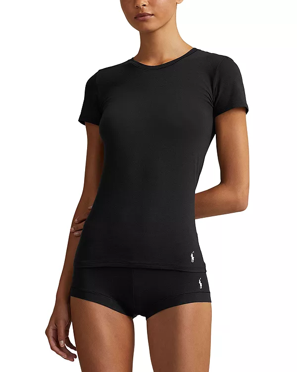 Футболка с круглым вырезом Polo Ralph Lauren, черный
Футболка с круглым вырезом Polo Ralph Lauren, черный