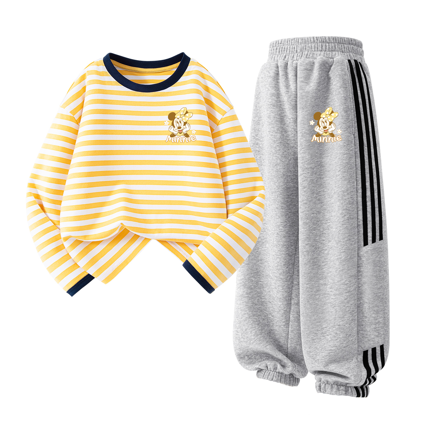 Детская повседневная спортивная одежда Disney, желтый
Детская повседневная спортивная одежда Disney, желтый