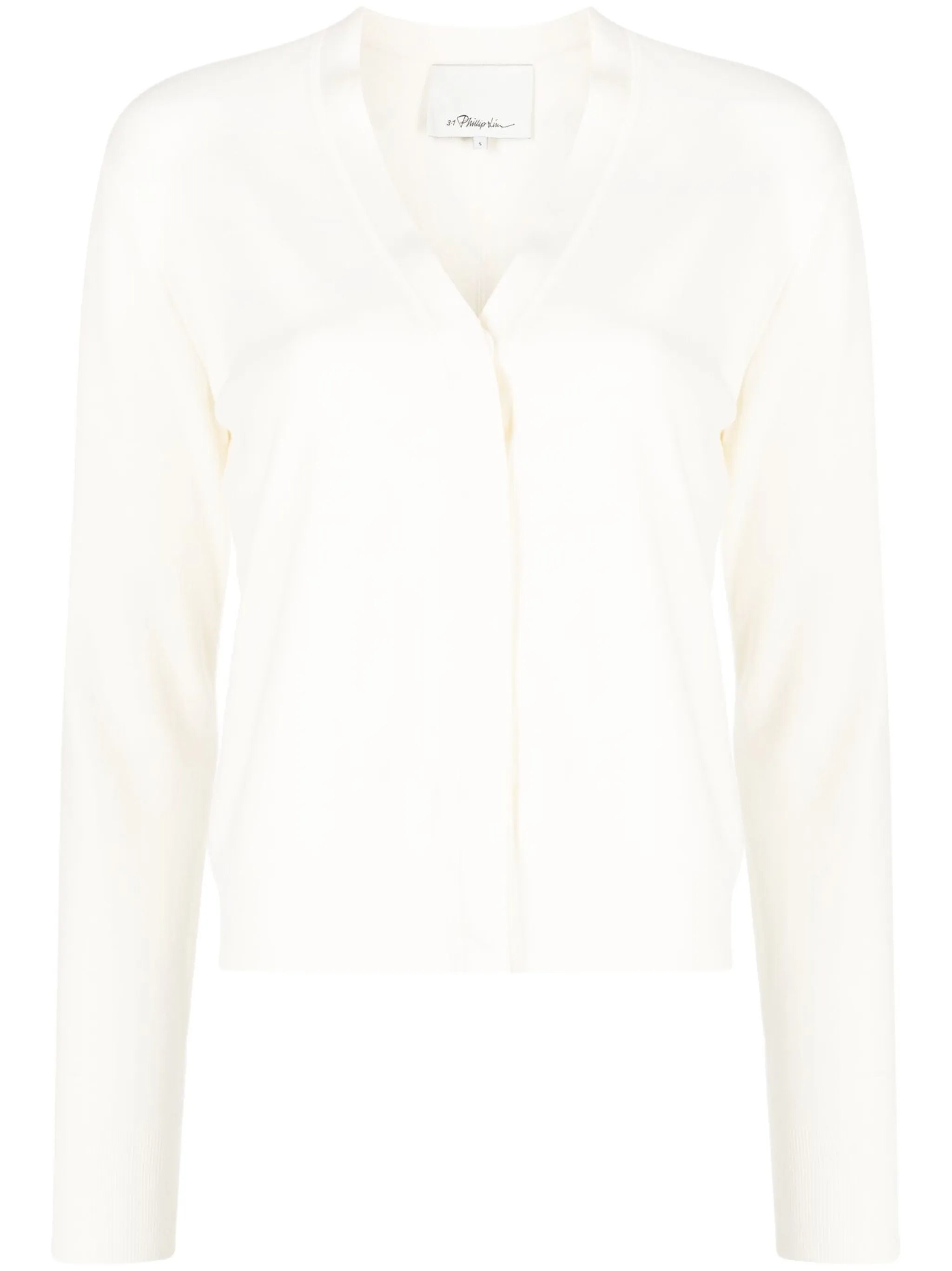 Креповый кардиган с V-образным вырезом 3.1 Phillip Lim, белый
Креповый кардиган с V-образным вырезом 3.1 Phillip Lim, белый
