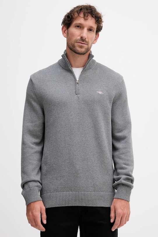 Хлопковый свитер Gant, серый
Хлопковый свитер Gant, серый