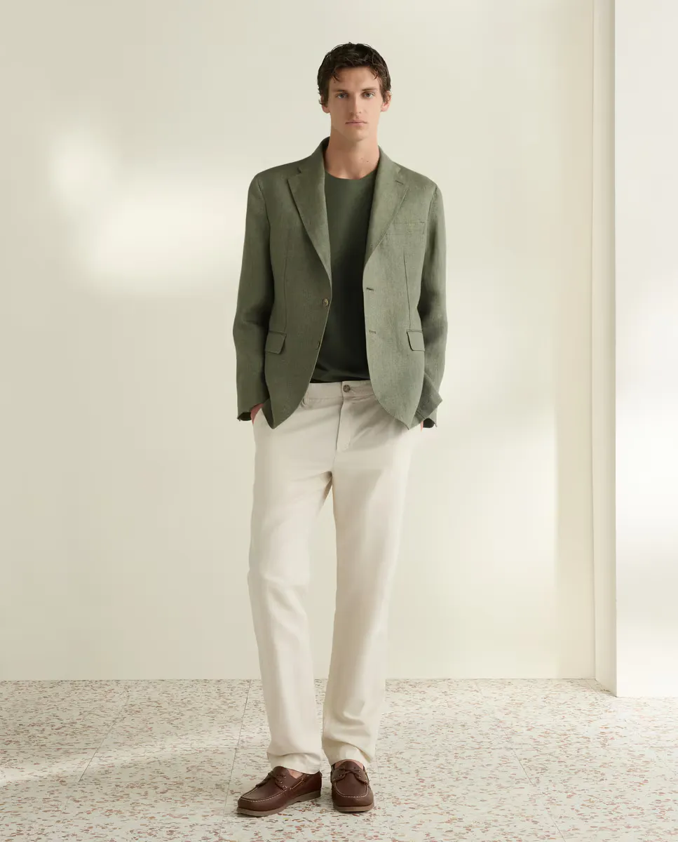 Мужская однотонная футболка Pima с коротким рукавом из базового хлопка Emidio Tucci, цвет Kaki
Мужская однотонная футболка Pima с коротким рукавом из базового хлопка Emidio Tucci, цвет Kaki