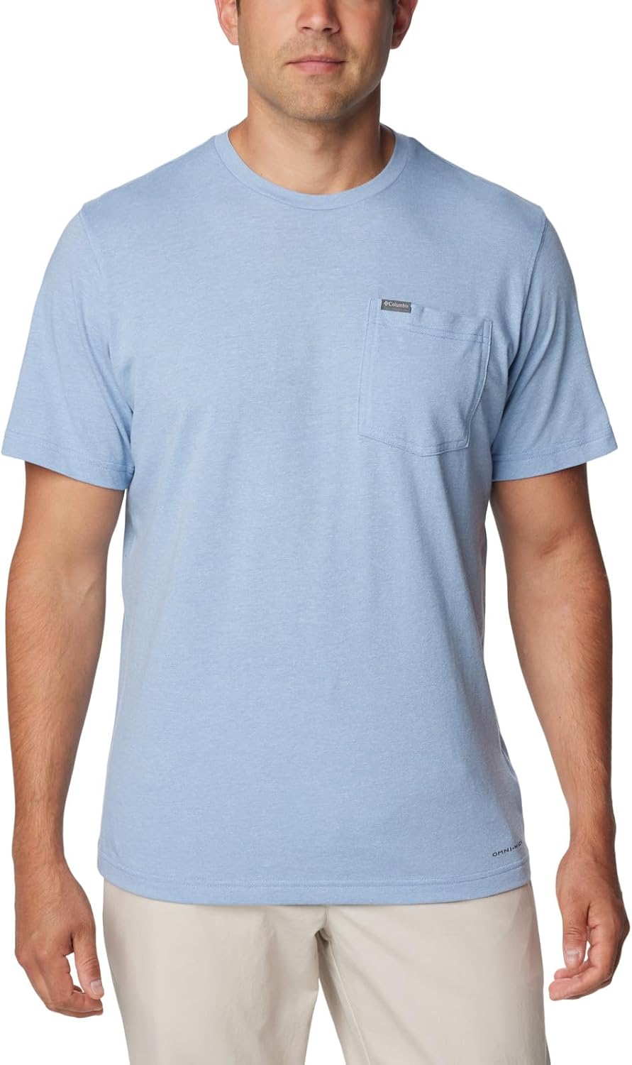 Columbia мужская футболка Thistletown Hills с карманом, Skyler Heather
Columbia мужская футболка Thistletown Hills с карманом, Skyler Heather